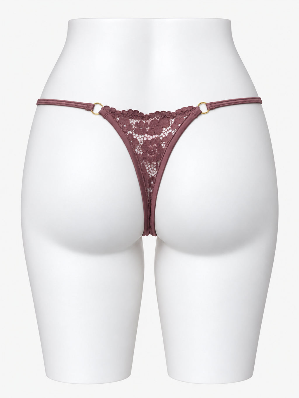 Emanay Floral Lace Thong