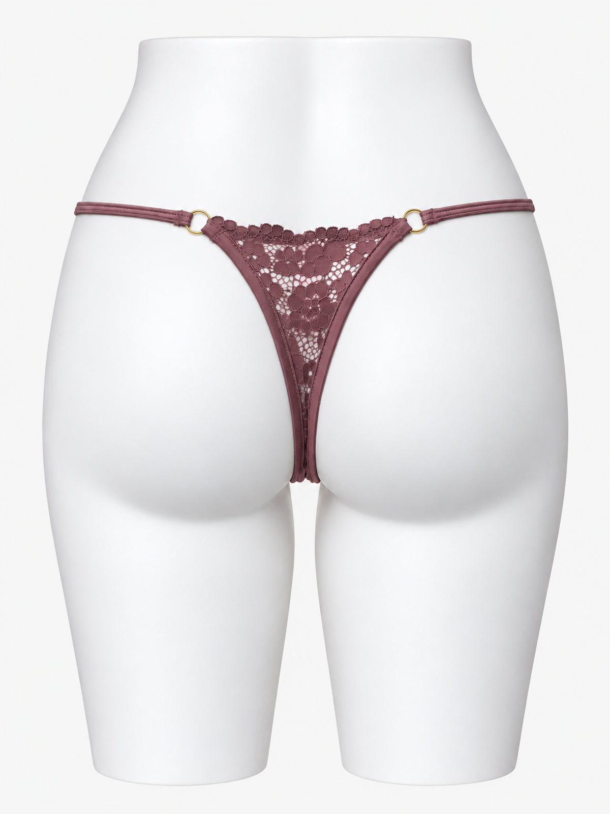 Emanay Floral Lace Thong