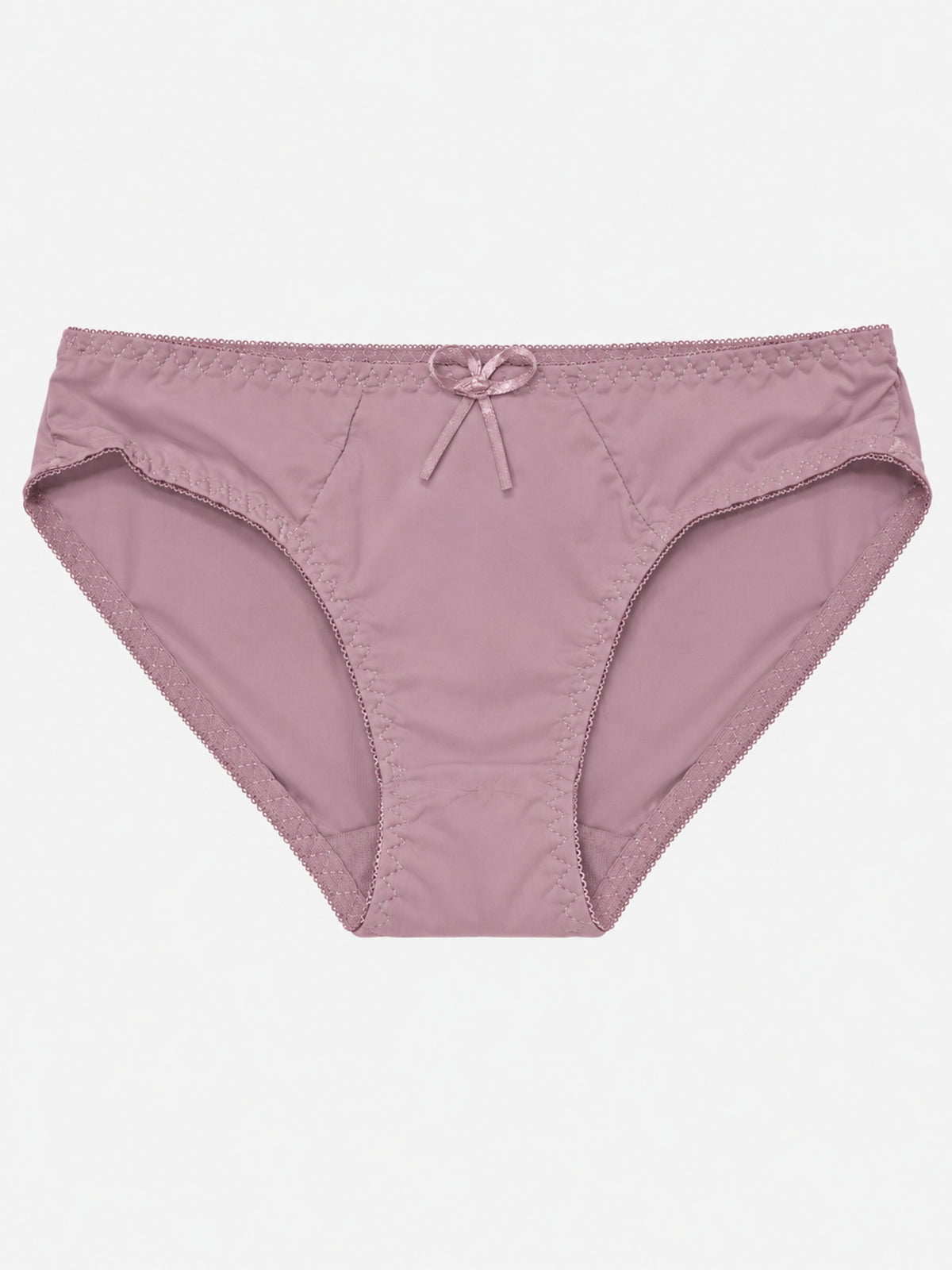 Emanay Rhinestone-Embellished Bra & Panty Set with Bow Detail