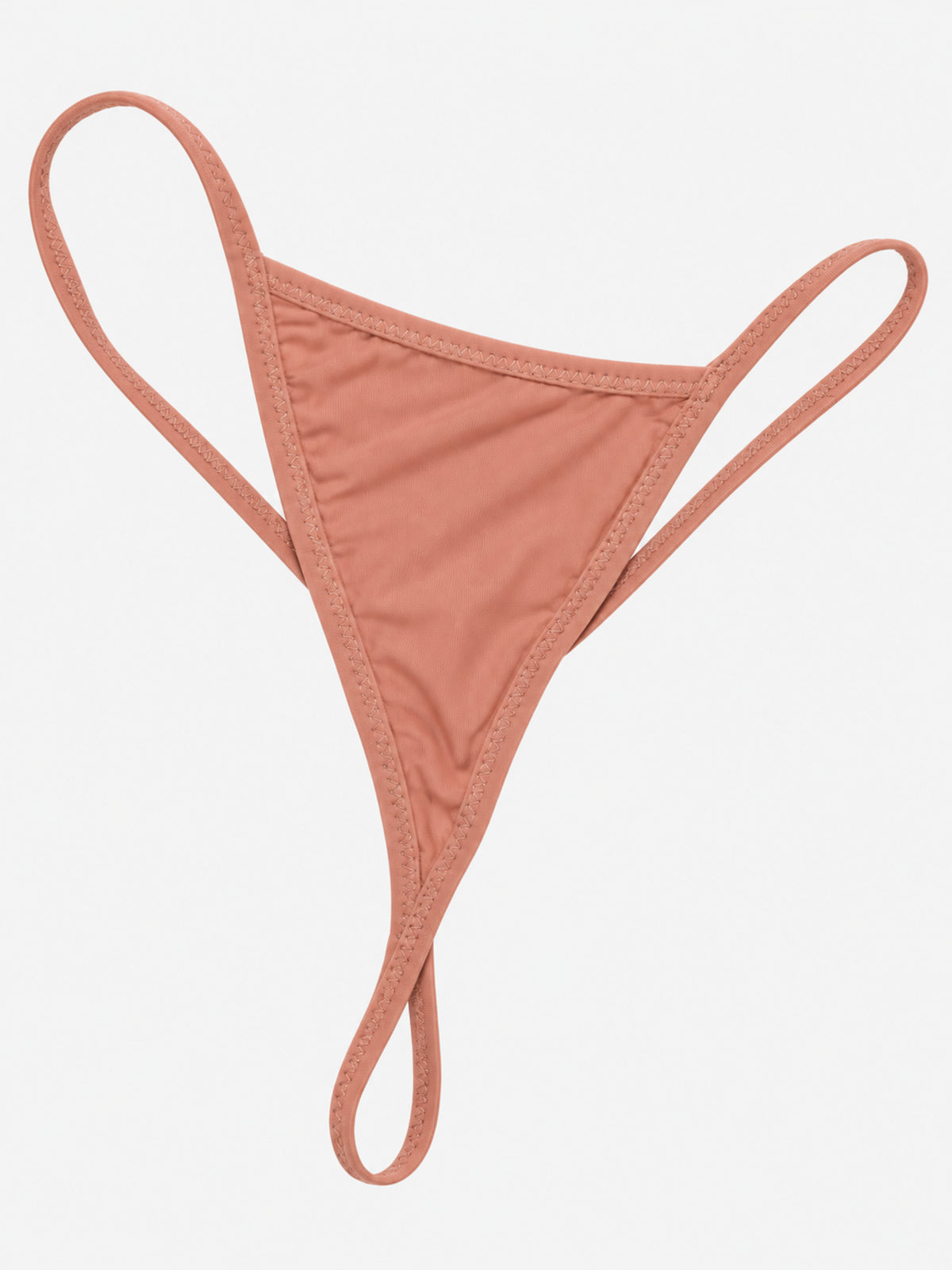 Close-up of floral lace waist detail on peach nightdress