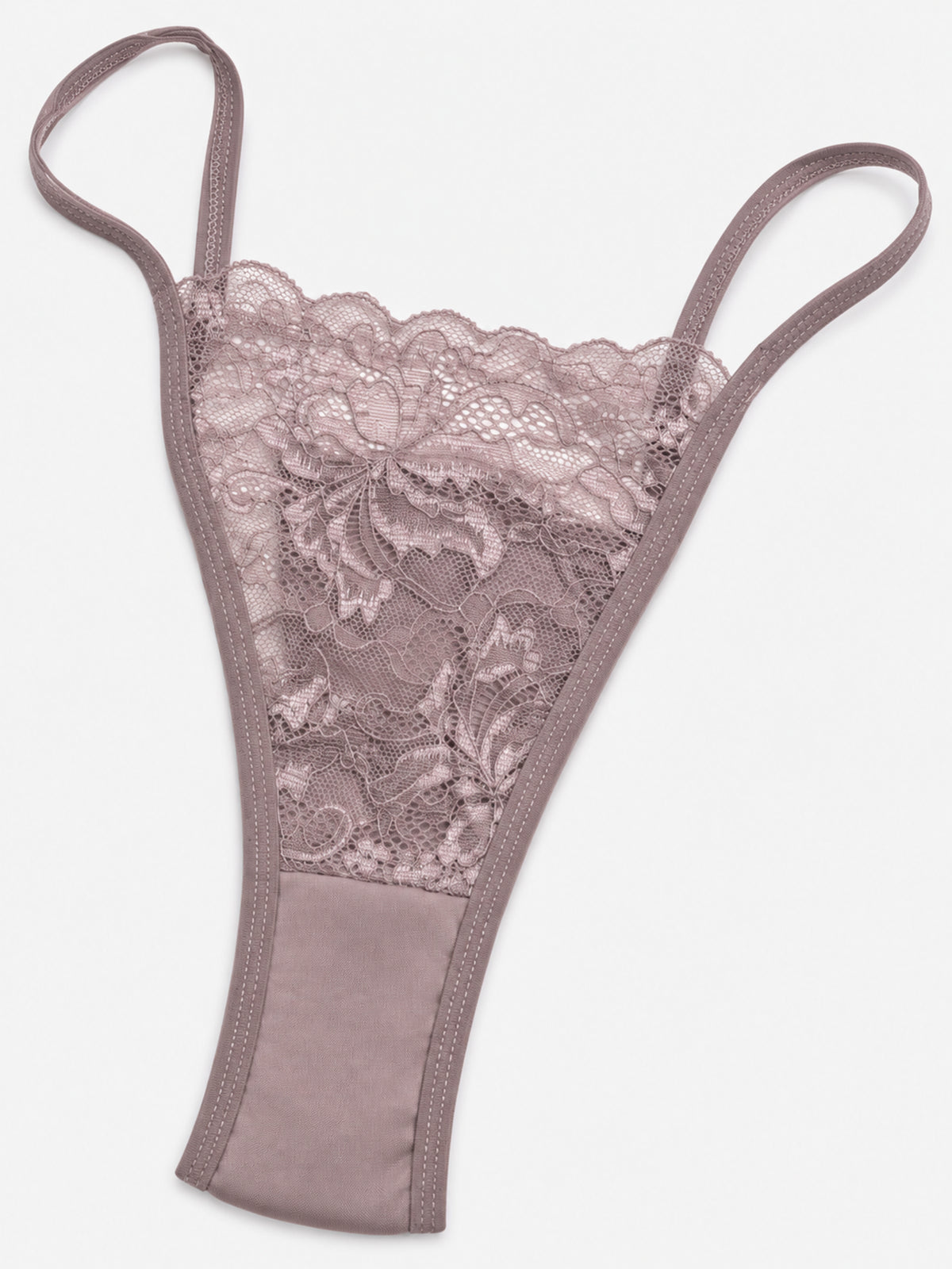 Cream lace nightdress bodice detail with satin bow