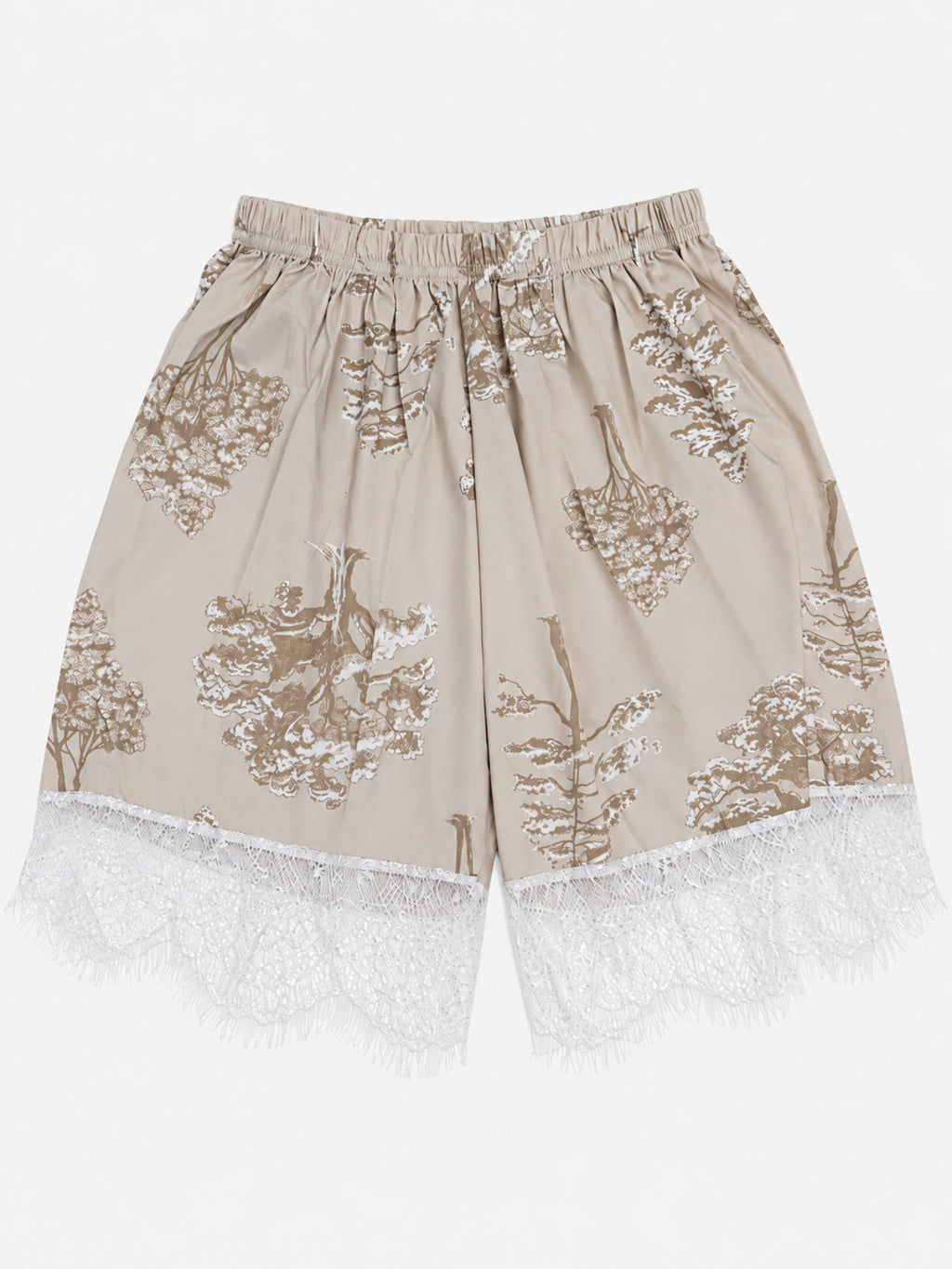 Emanay Blush Pink Print 4-Piece Sleepwear Set