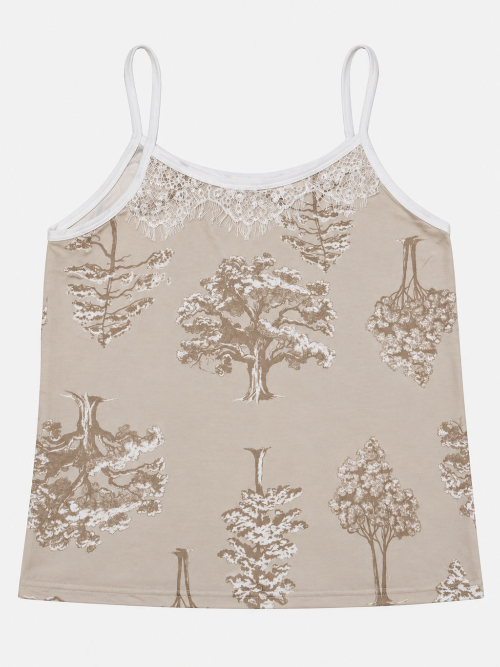 Emanay Blush Pink Print 4-Piece Sleepwear Set