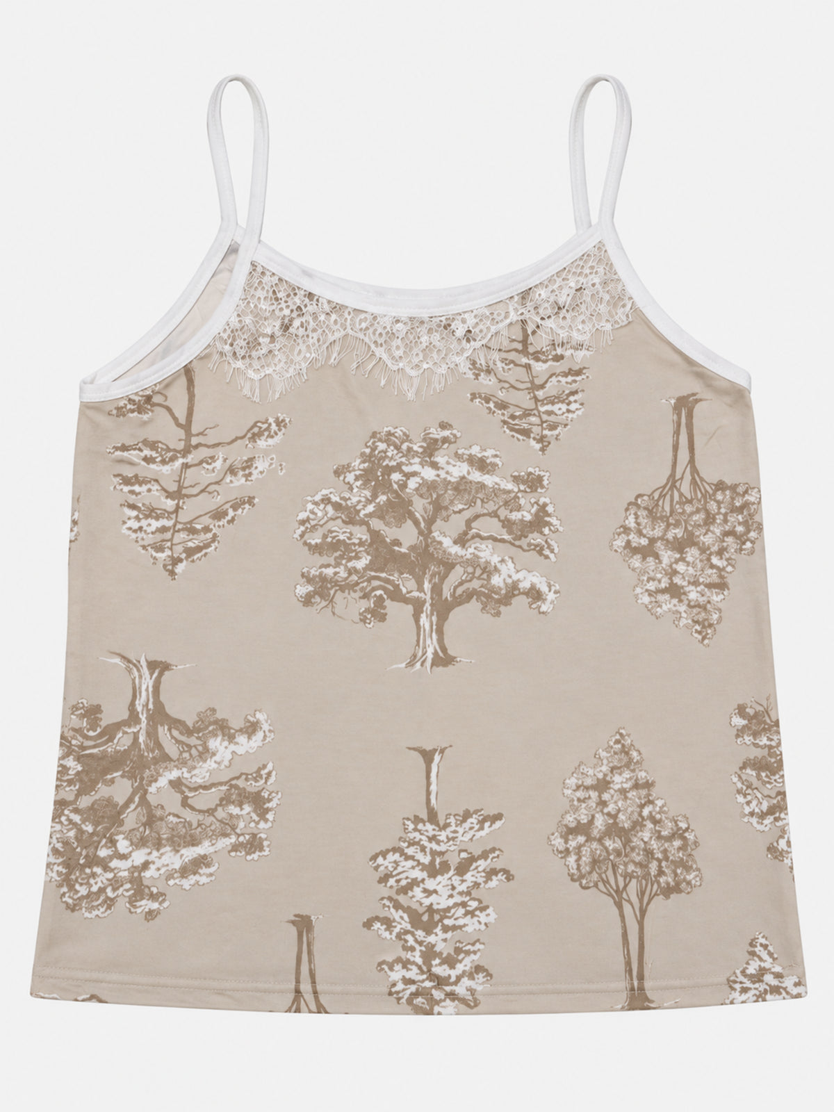 Emanay Blush Pink Print 4-Piece Sleepwear Set