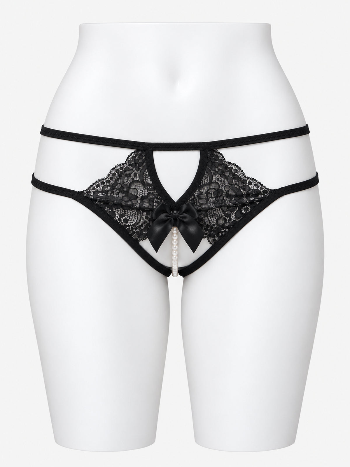 Emanay Bridal Butterfly Bow Lace Thong