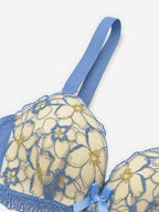 Emanay Floral Embroidered Lace Bra & Panty Set
