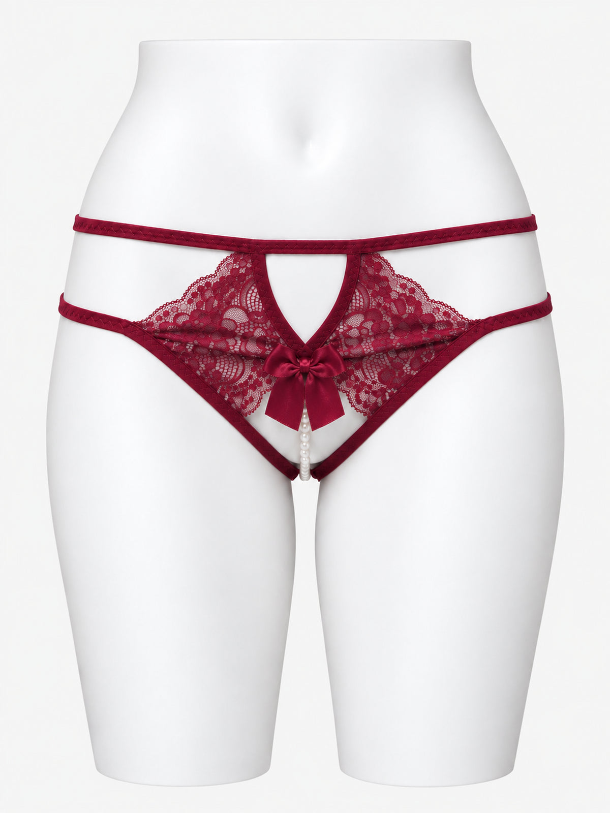 Emanay Bridal Butterfly Bow Lace Thong