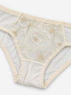 Emanay Floral Embroidered Lace Bra & Panty Set