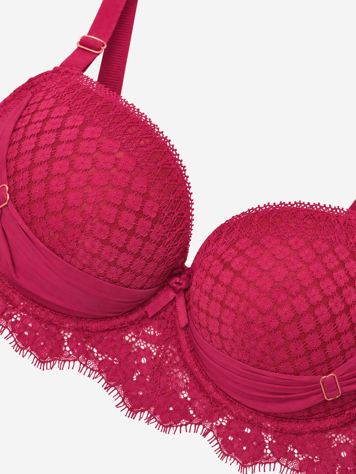 Emanay Elegant Lace Bra & Brief Set