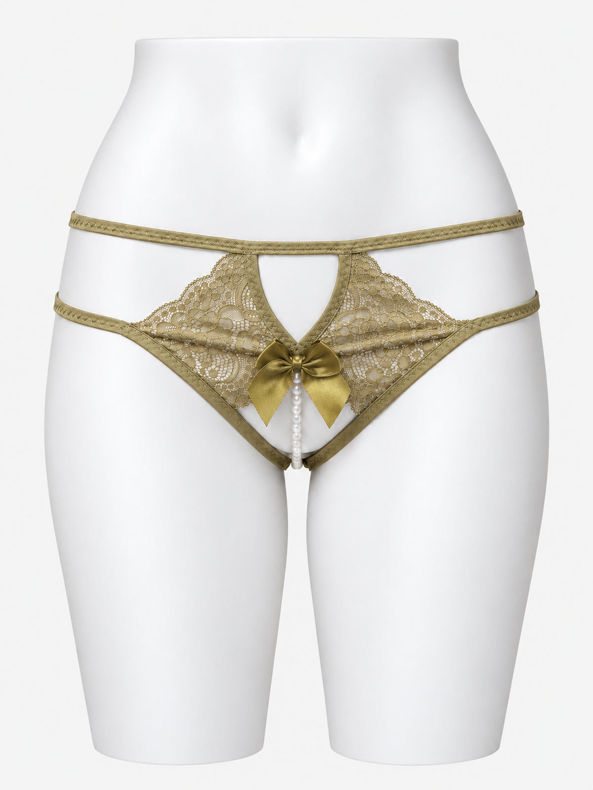 Emanay Bridal Butterfly Bow Lace Thong