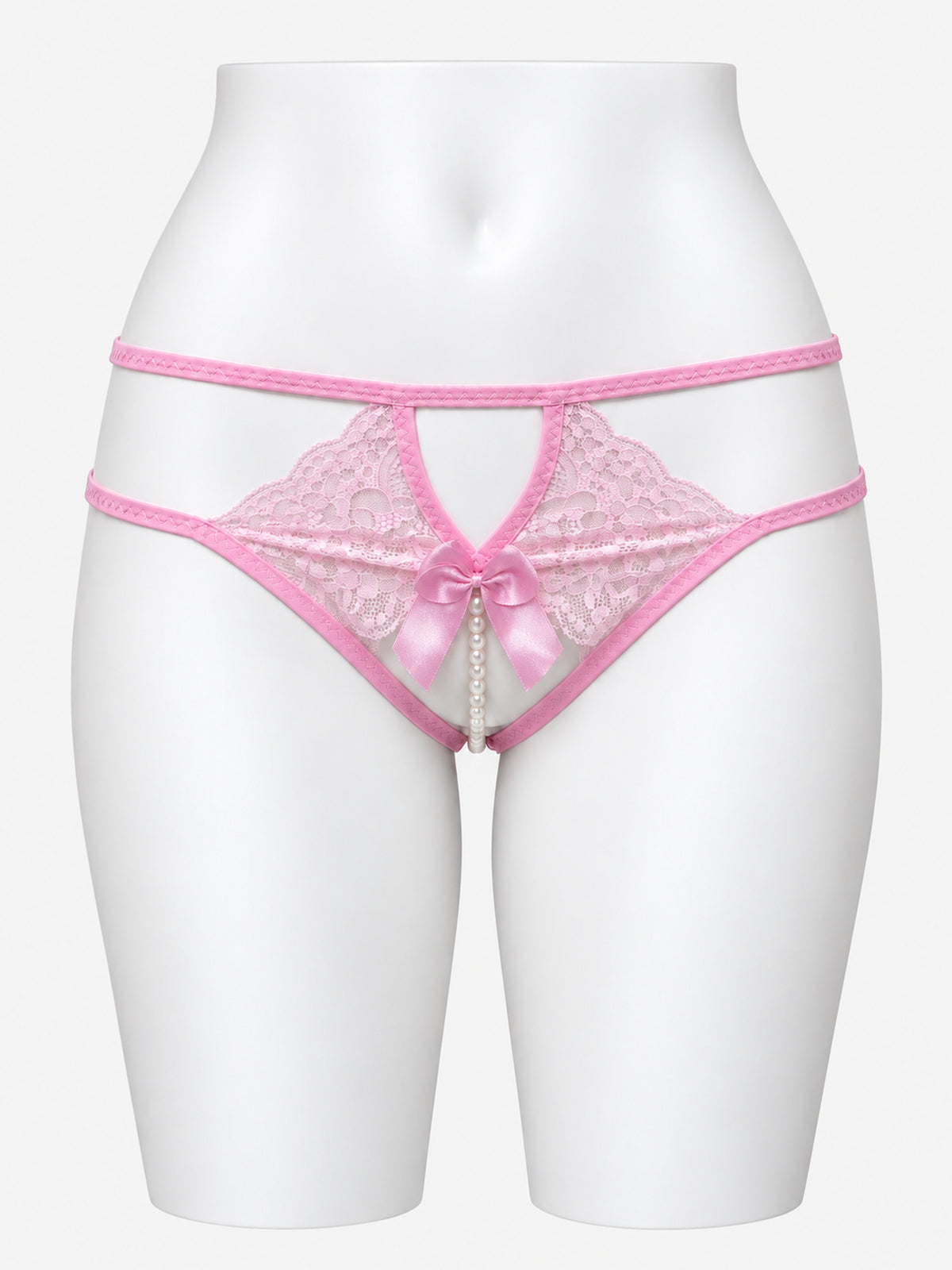 Emanay Bridal Butterfly Bow Lace Thong