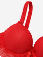 Emanay Lace-Trim Bra & Panty Set