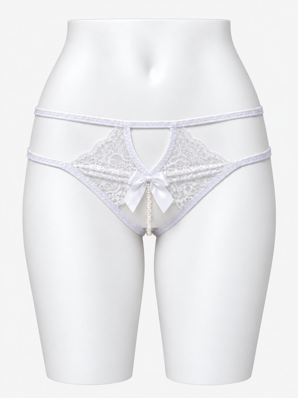 Emanay Bridal Butterfly Bow Lace Thong