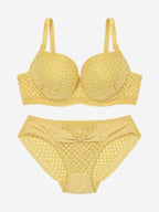 Emanay Elegant Lace Bra & Brief Set